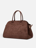 Sac Cabas Suédine Femme Double Anse