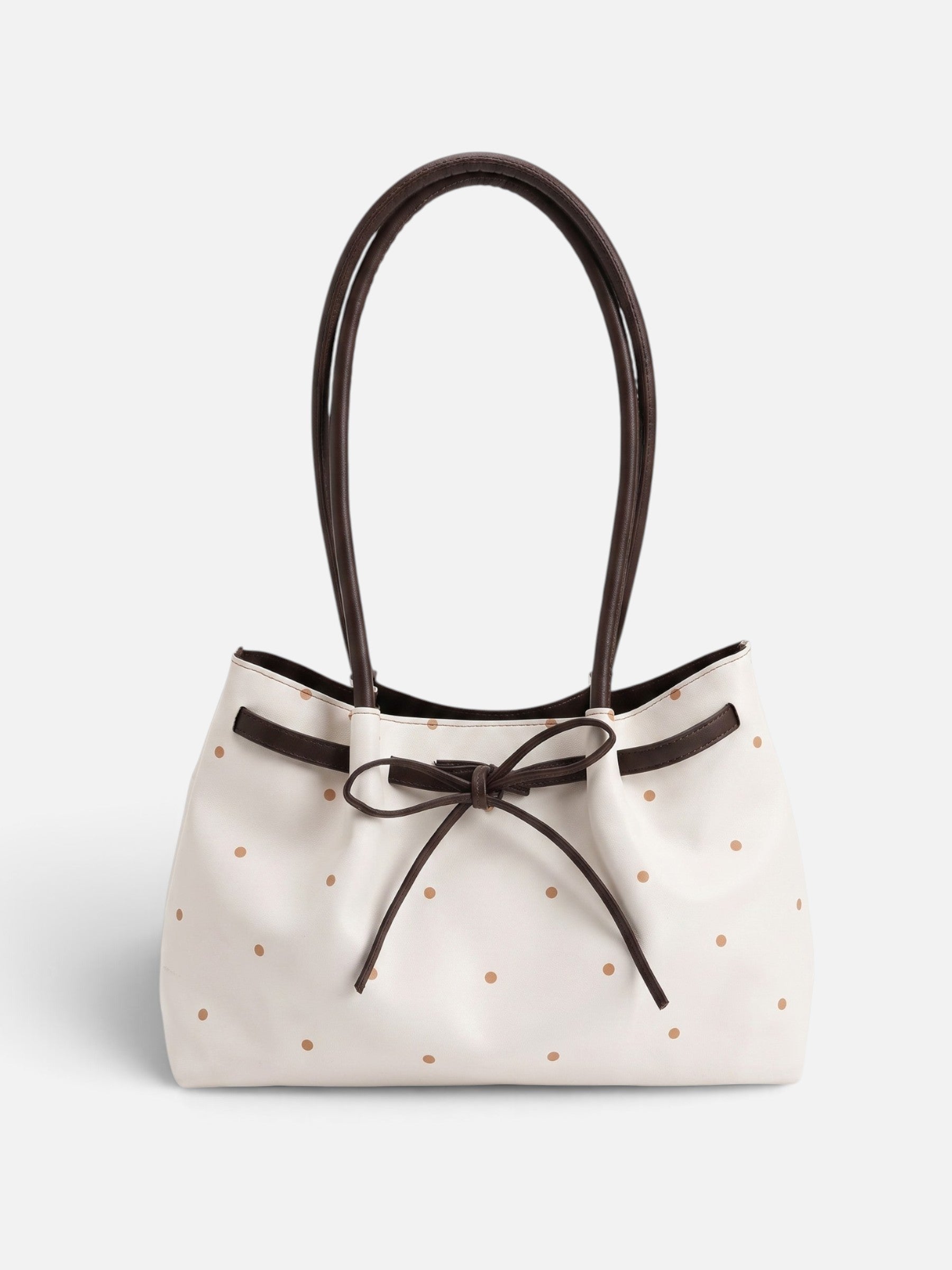 Sac Cabas Femme en Daim Clouté à Nœud