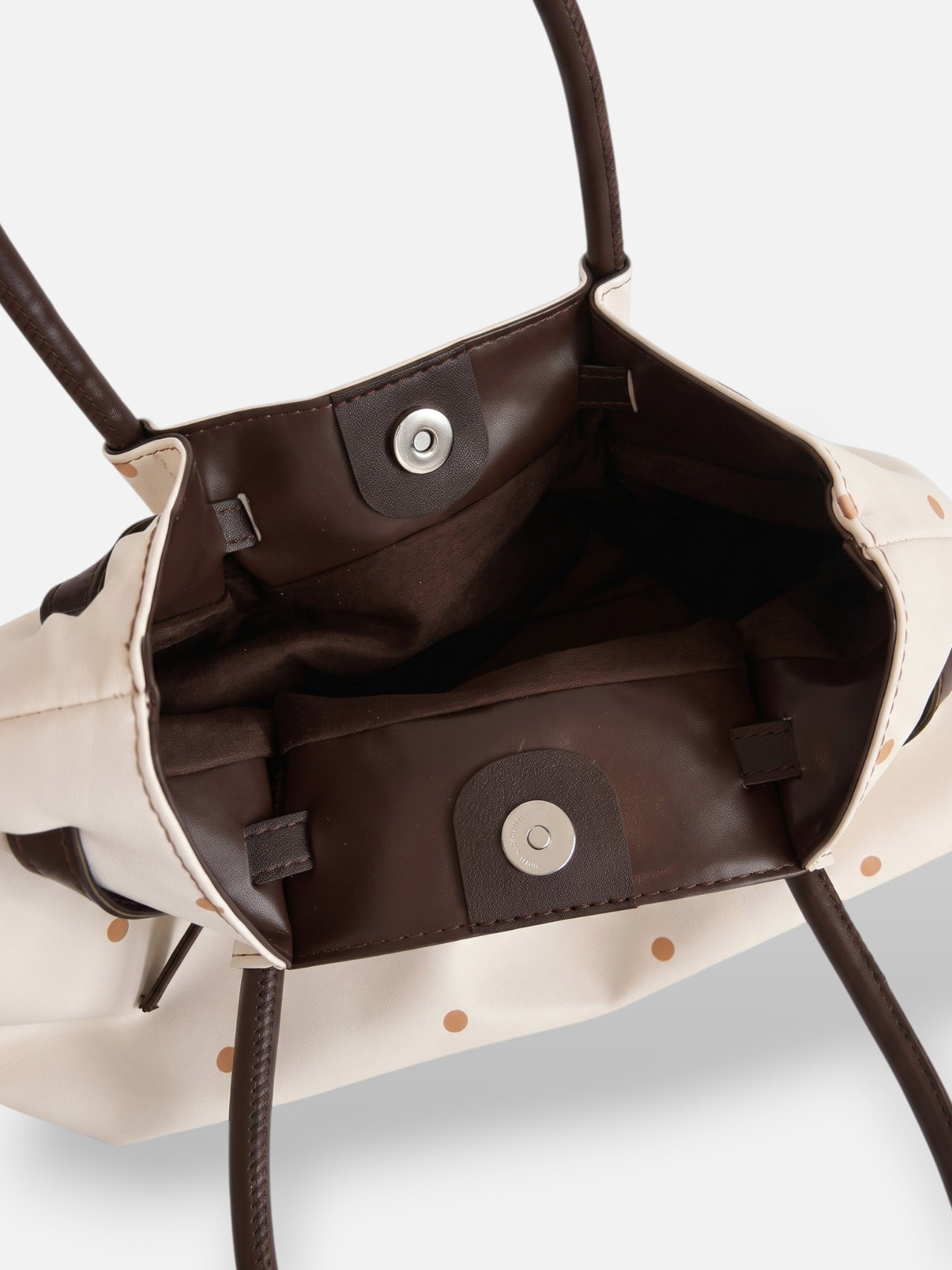 Sac Cabas Femme en Daim Clouté à Nœud