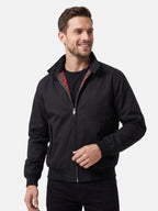 Blouson Harrington Homme Doublure à Carreaux