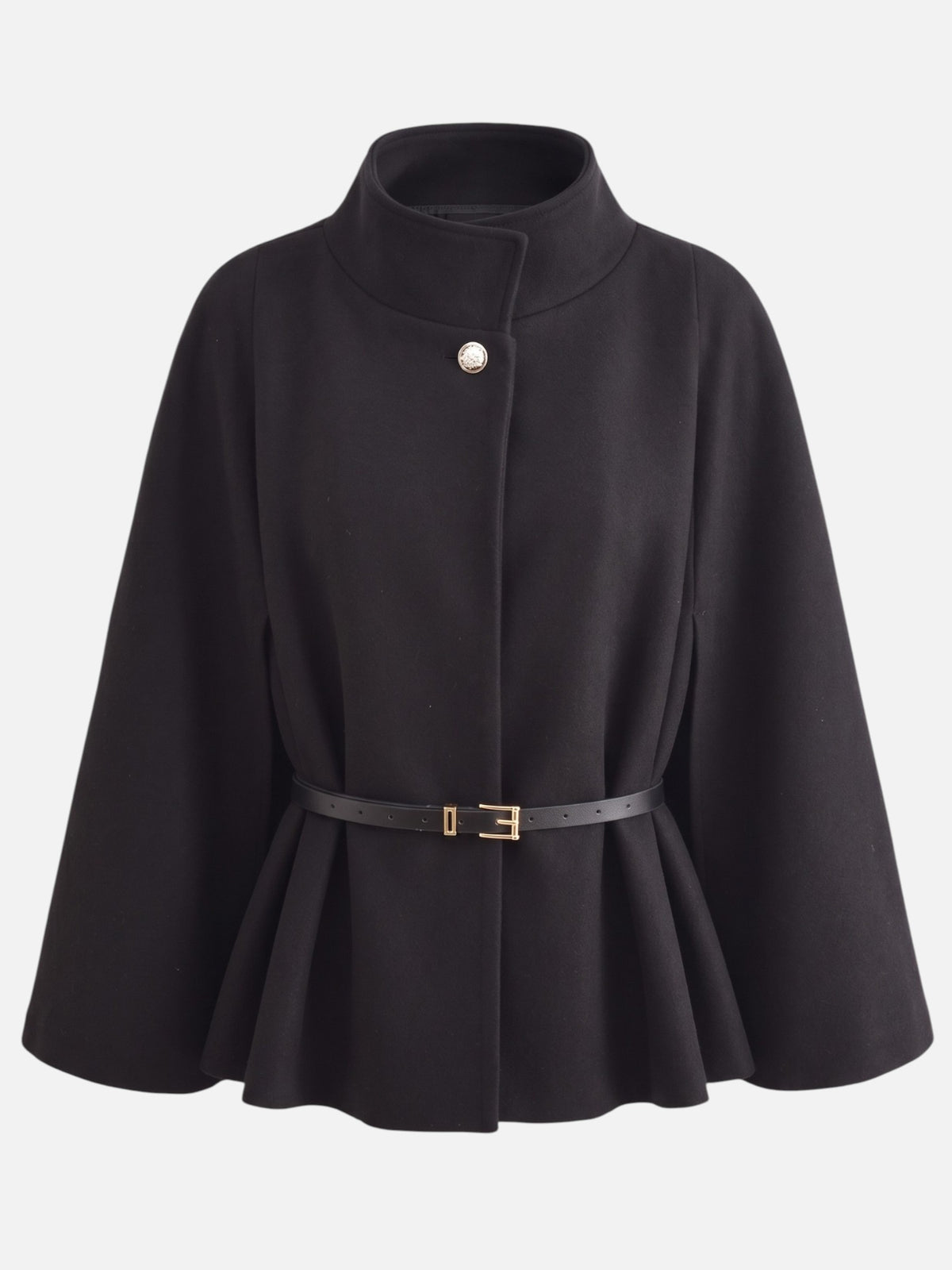 Veste Cape Femme Ceinturée
