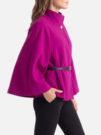 Veste Cape Femme Ceinturée