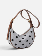 Sac Hobo Femme Bandoulière à Pois