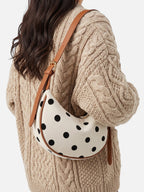 Sac Hobo Femme Bandoulière à Pois