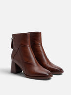 Bottines Femme Cuir Talon Bloc