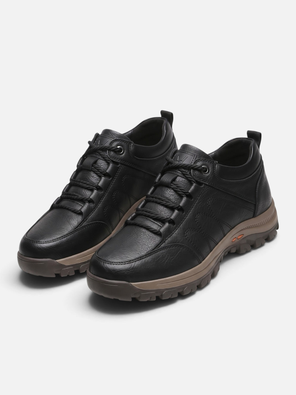 Chaussures de Marche Homme Semelle Épaisse Simili Cuir