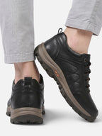 Chaussures de Marche Homme Semelle Épaisse Simili Cuir