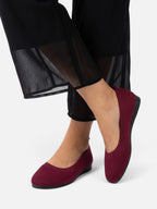 Ballerines Femme en Maille