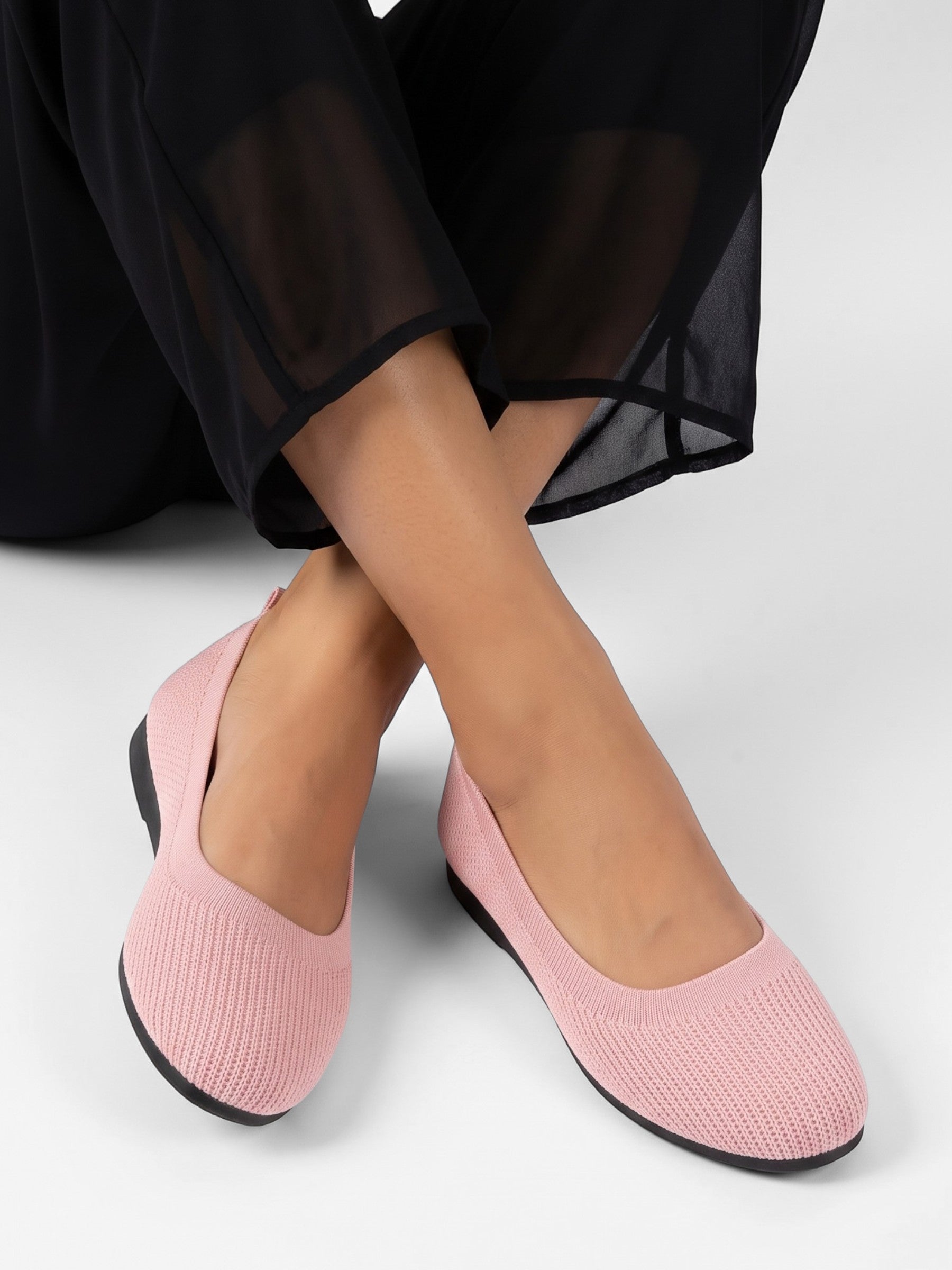 Ballerines Femme en Maille