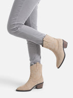Bottines Santiags Femme Brodées