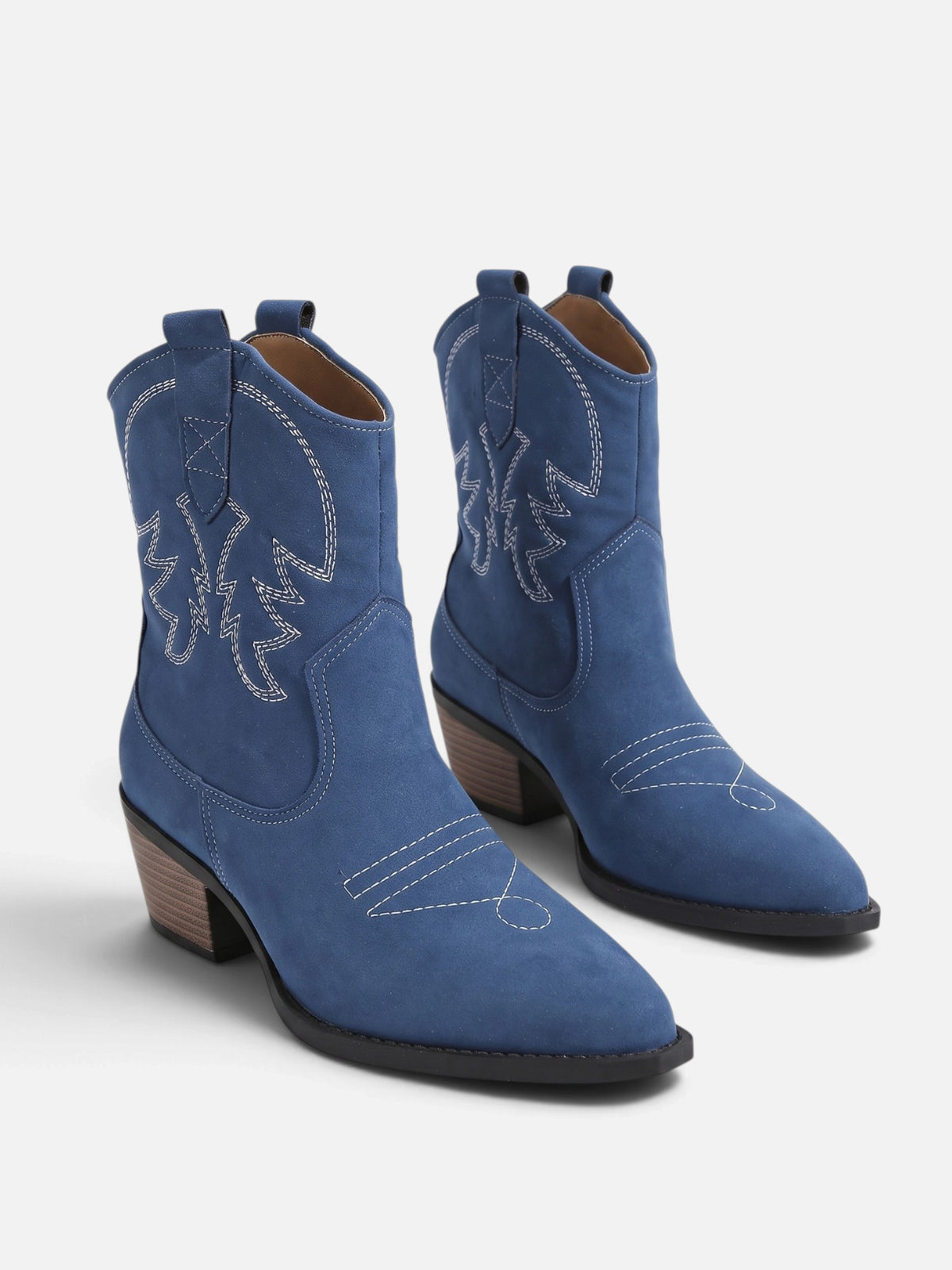 Bottines Santiags Femme Brodées