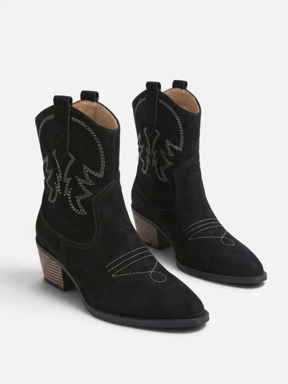 Bottines Santiags Femme Brodées