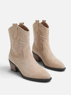 Bottines Santiags Femme Brodées