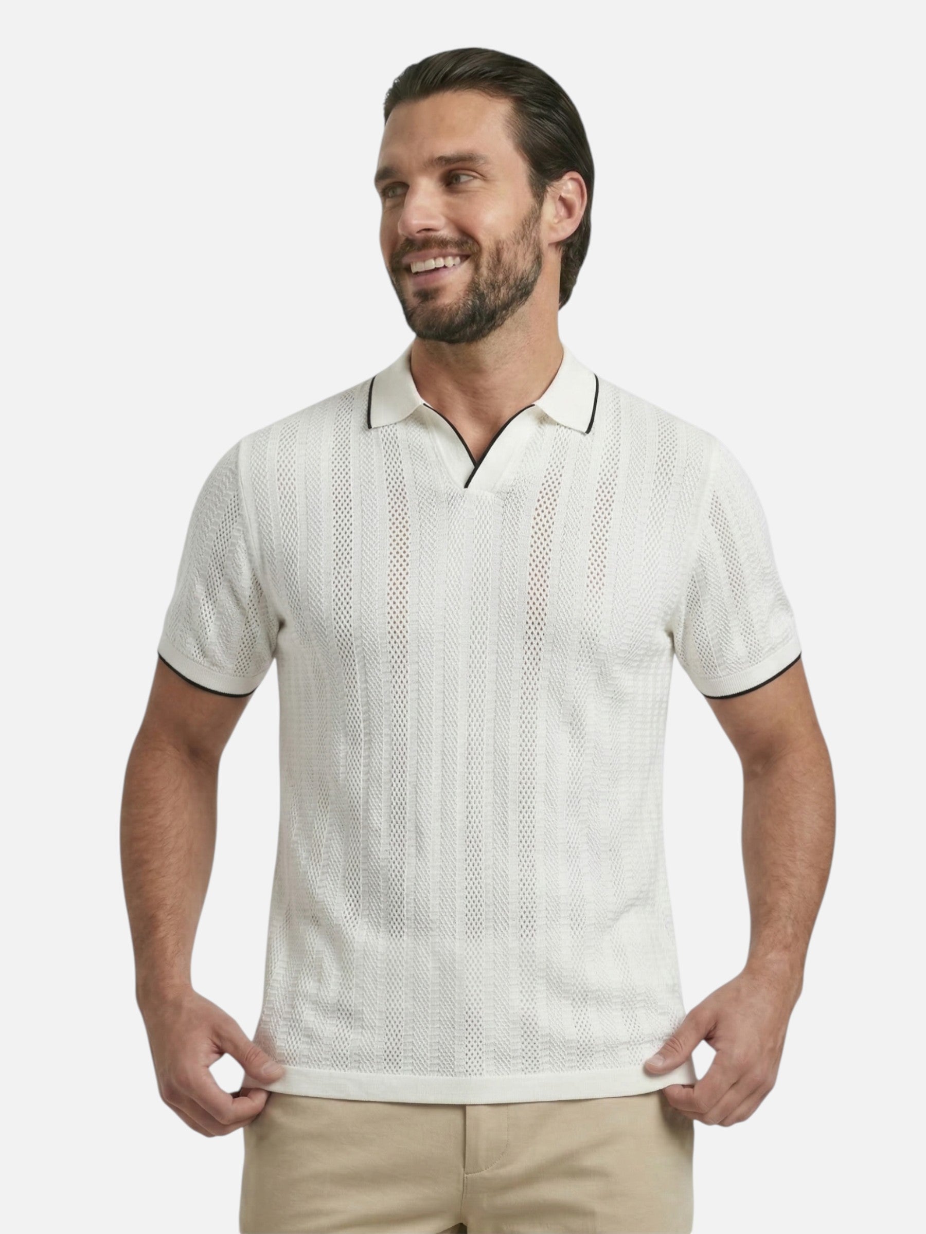 Polo homme léger et respirant style été