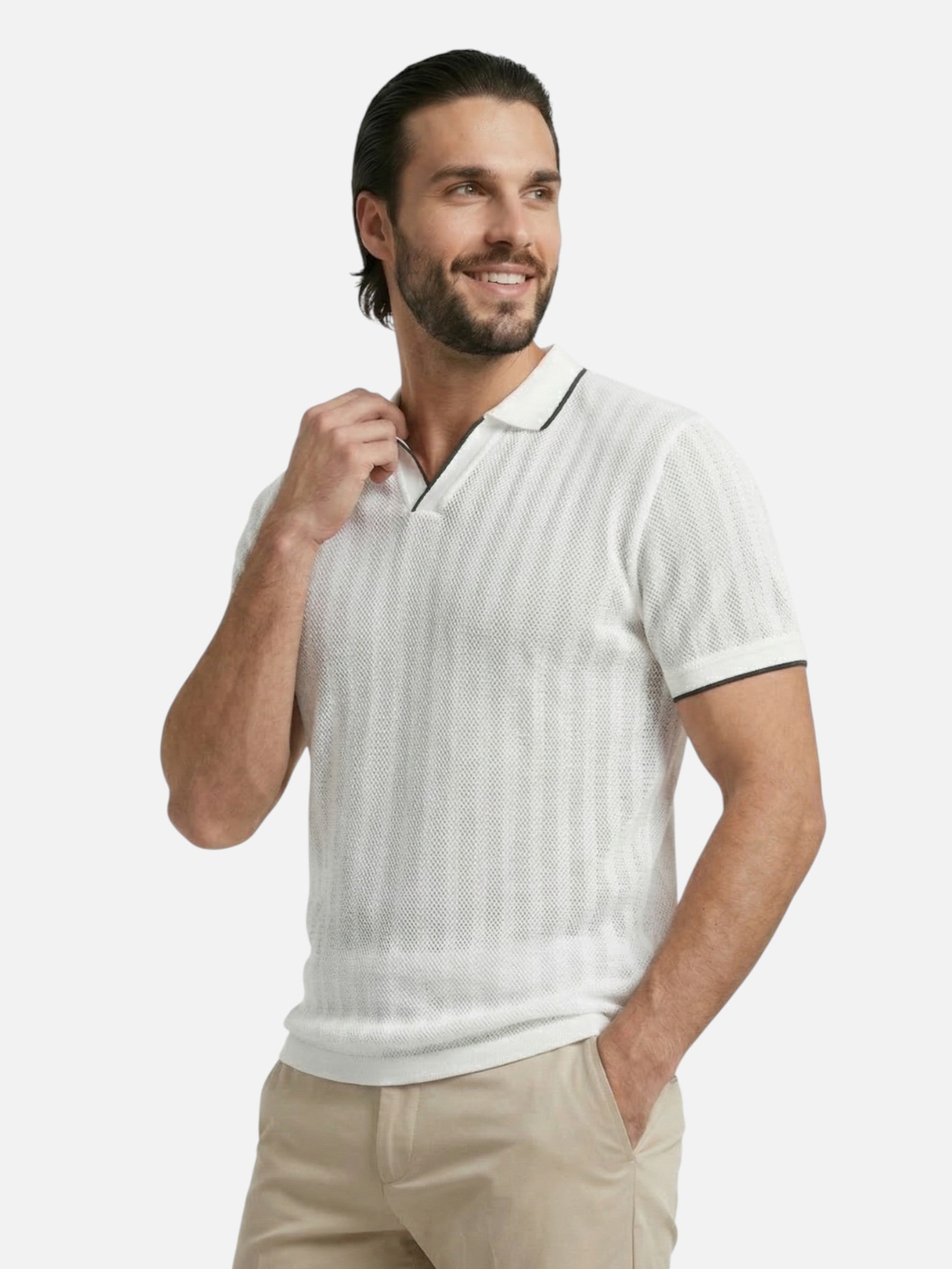 Polo homme léger et respirant style été