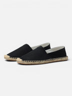 Espadrilles décontractées en toile texturée pour homme