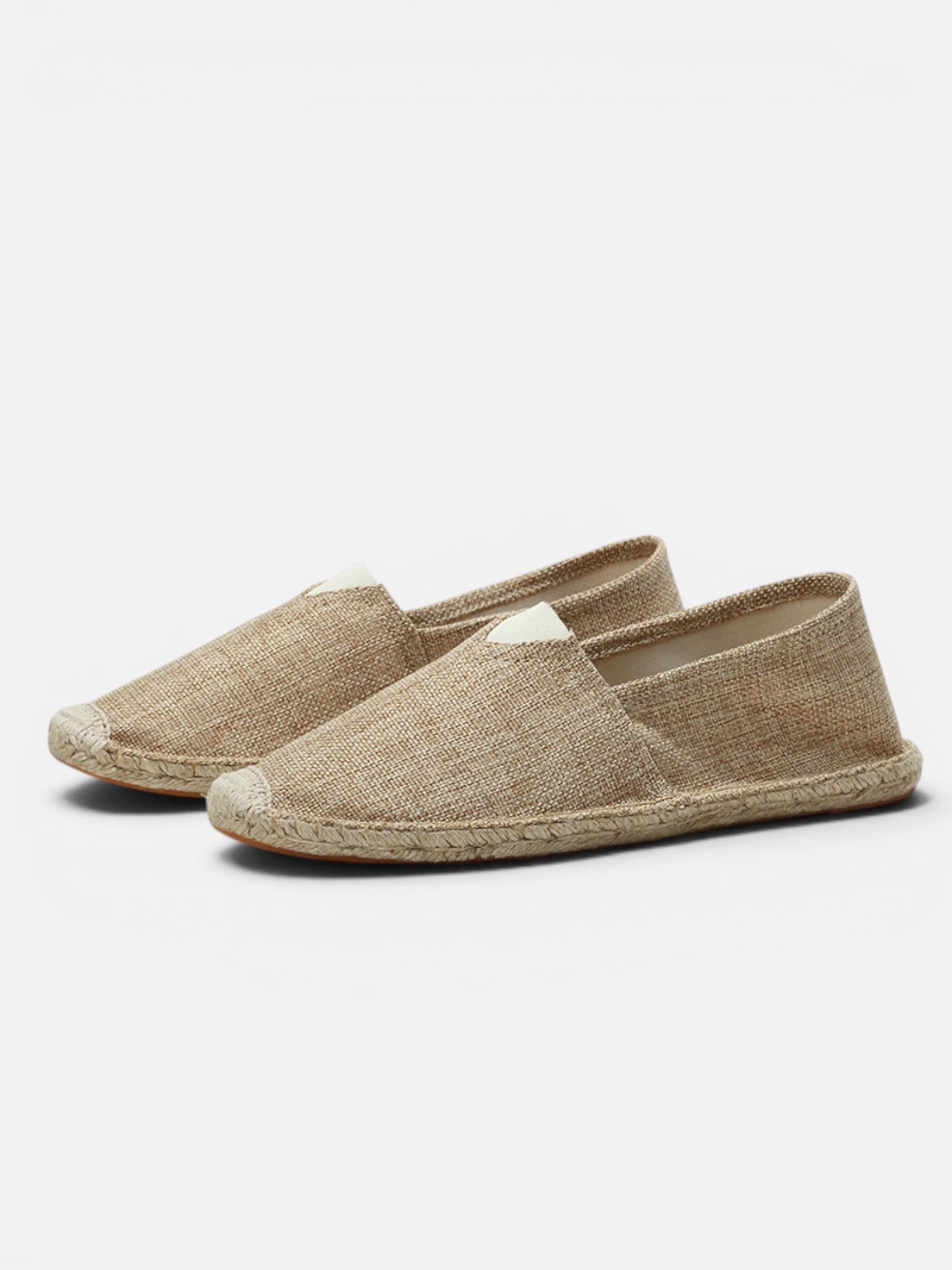Casual espadrilles in textured canvas for men