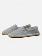 Espadrilles décontractées en toile texturée pour homme
