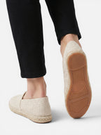 Espadrilles décontractées en toile texturée pour homme