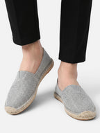 Espadrilles décontractées en toile texturée pour homme