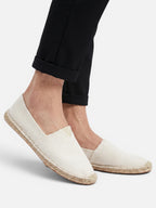 Espadrilles décontractées en toile texturée pour homme