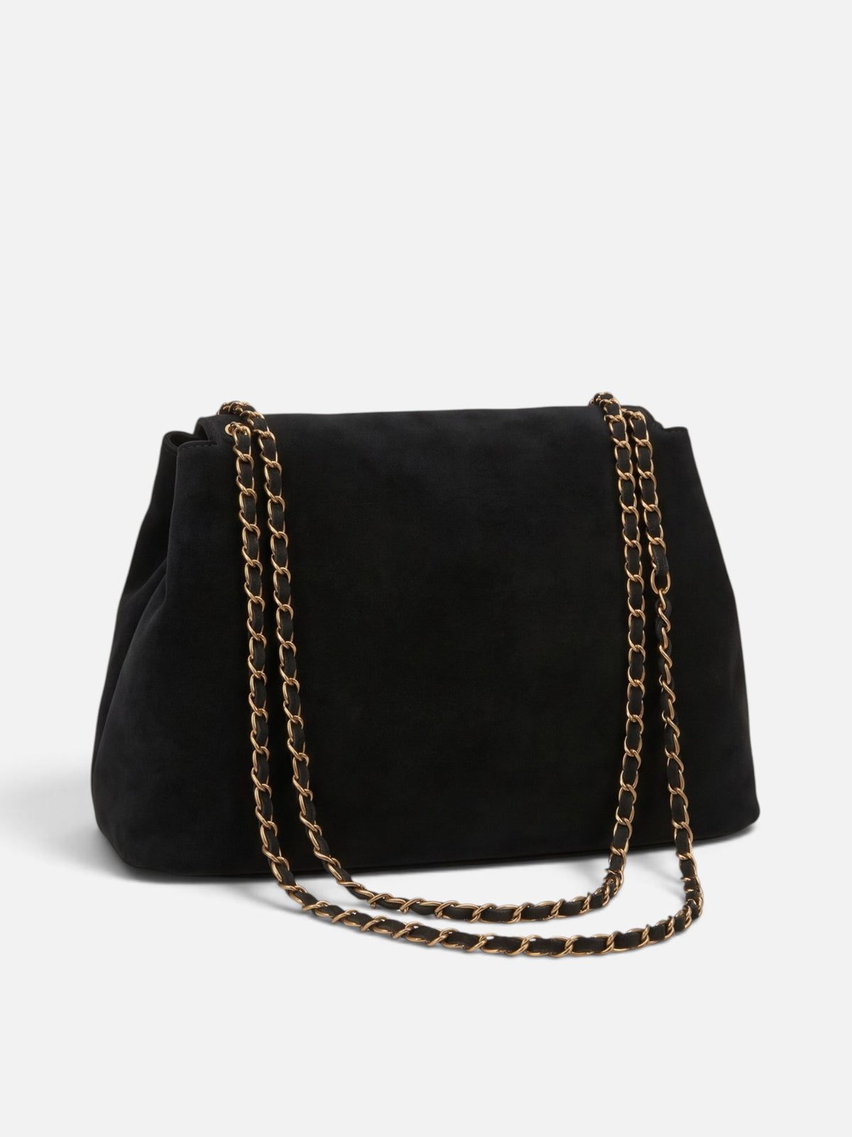 Sac Porté Épaule Femme Suédine Chaîne