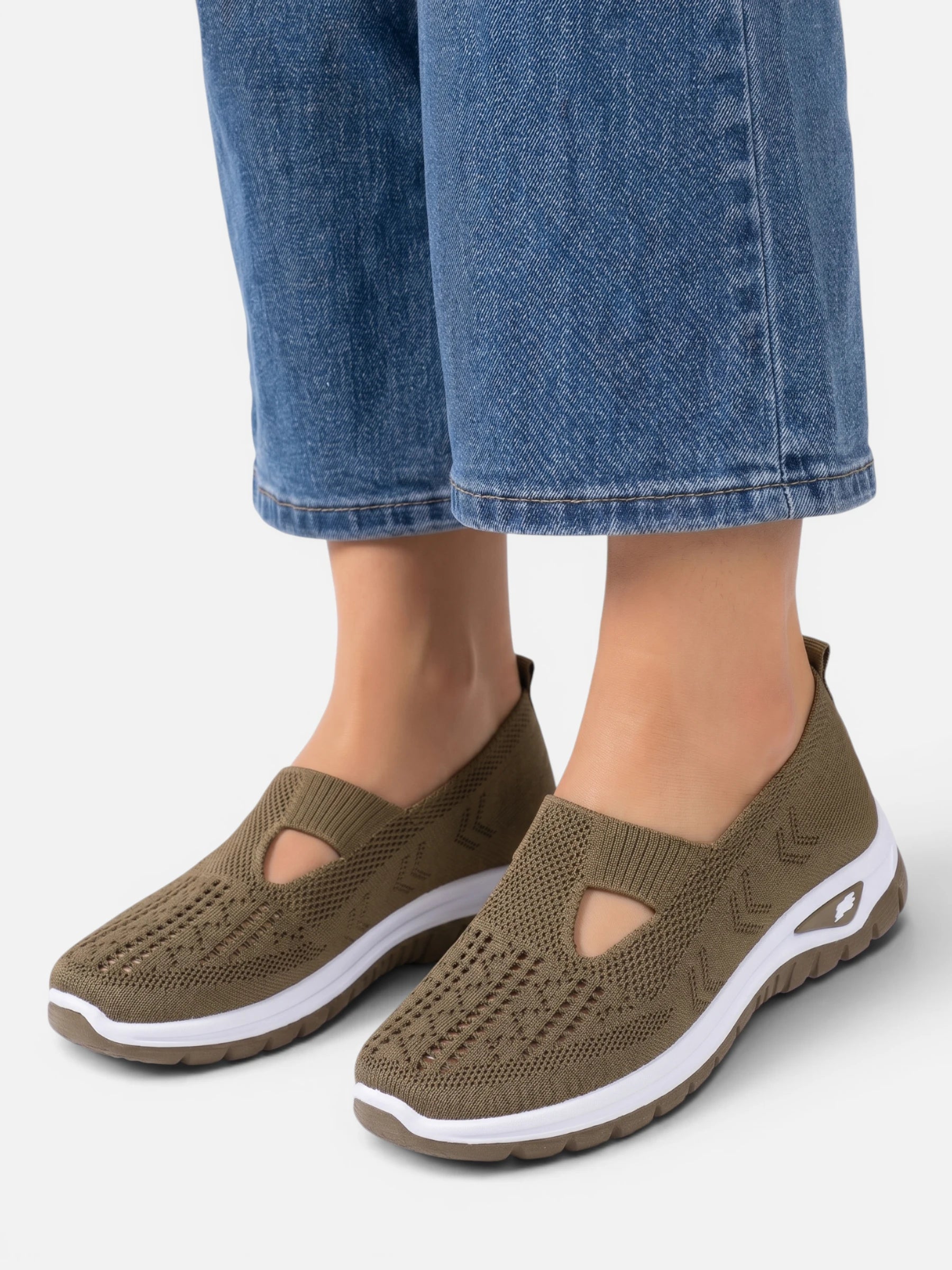 Dámské prodyšné a lehké slip-on tenisky