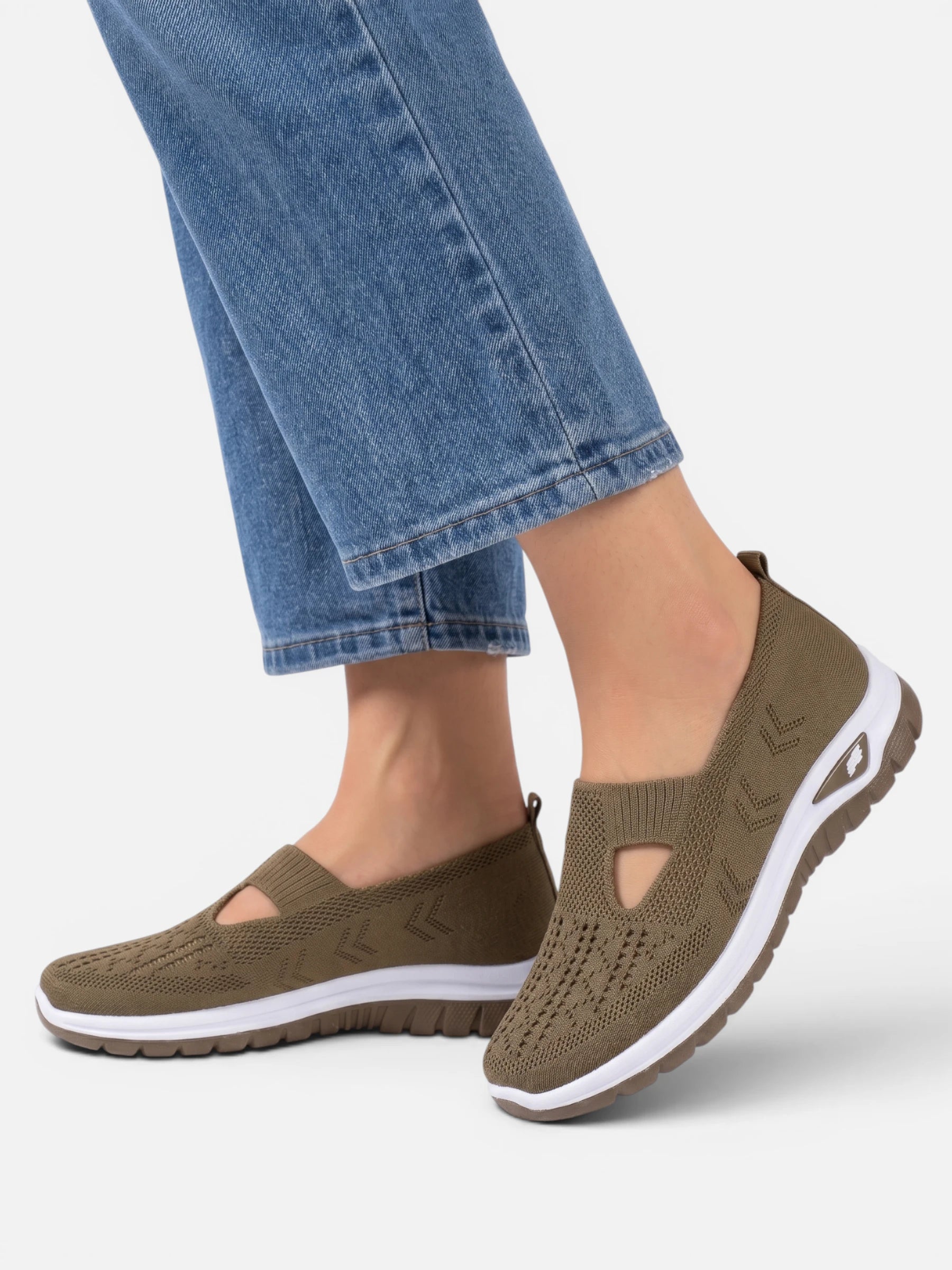 Dámské prodyšné a lehké slip-on tenisky