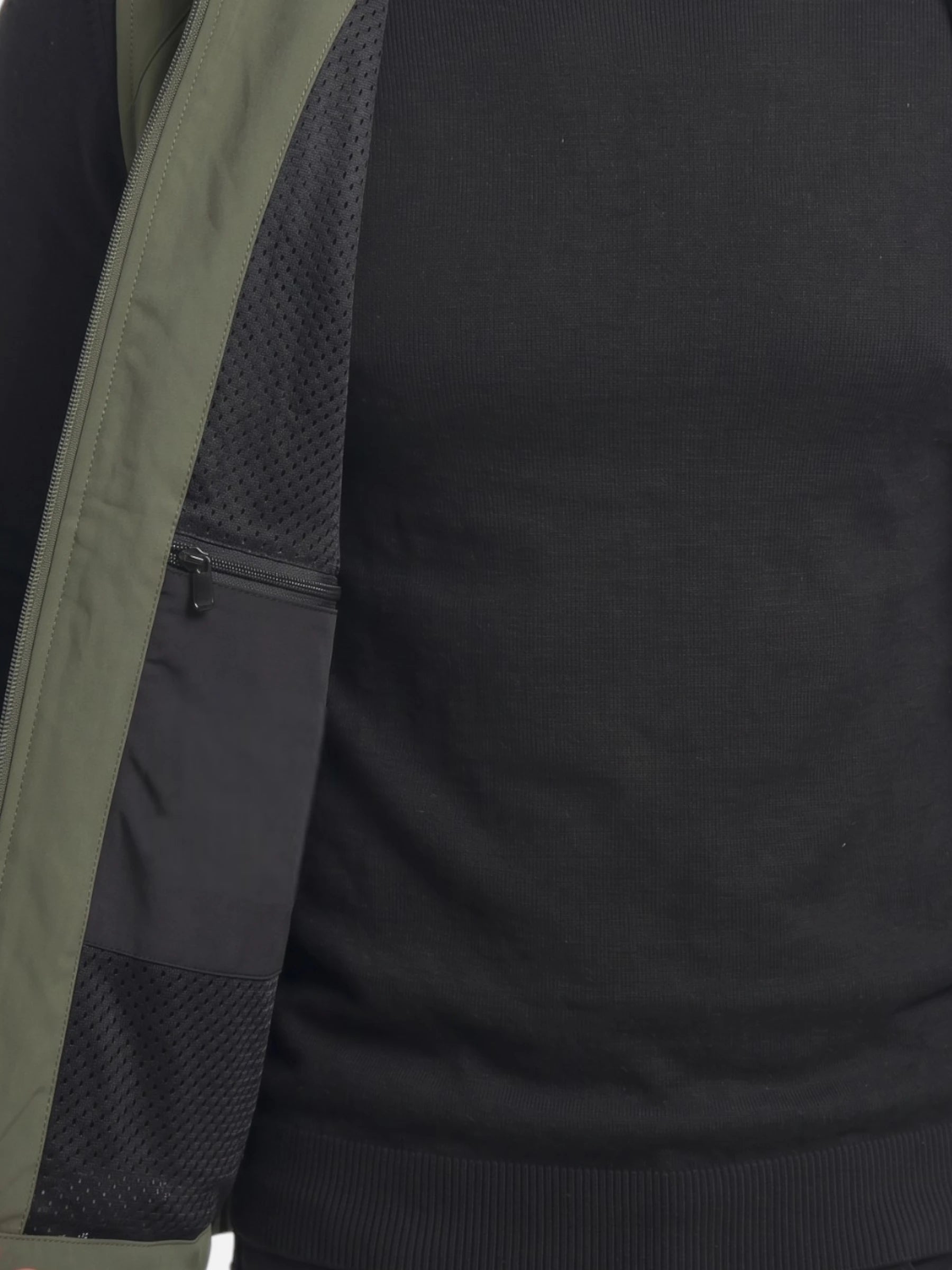 Men's Lightweight Zip-Up Gilet with Stand Collar and Zip Pockets