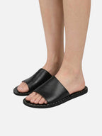 Sandales homme en cuir minimalistes et confortables pour été
