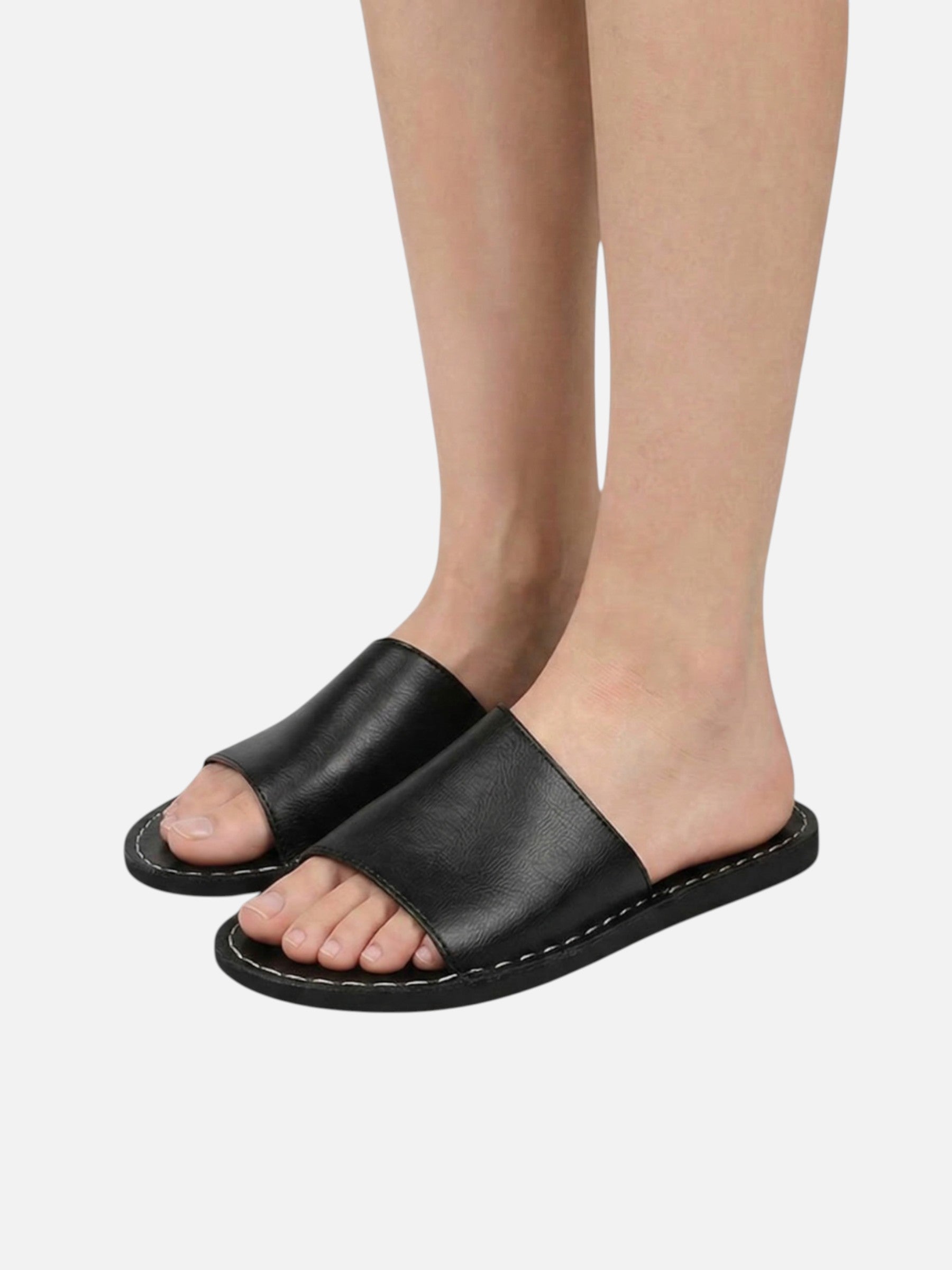 Sandales homme en cuir minimalistes et confortables pour été