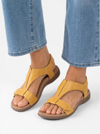 Sandales Femme Plates Confort à Scratch