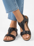Sandales Femme Plates Confort à Scratch
