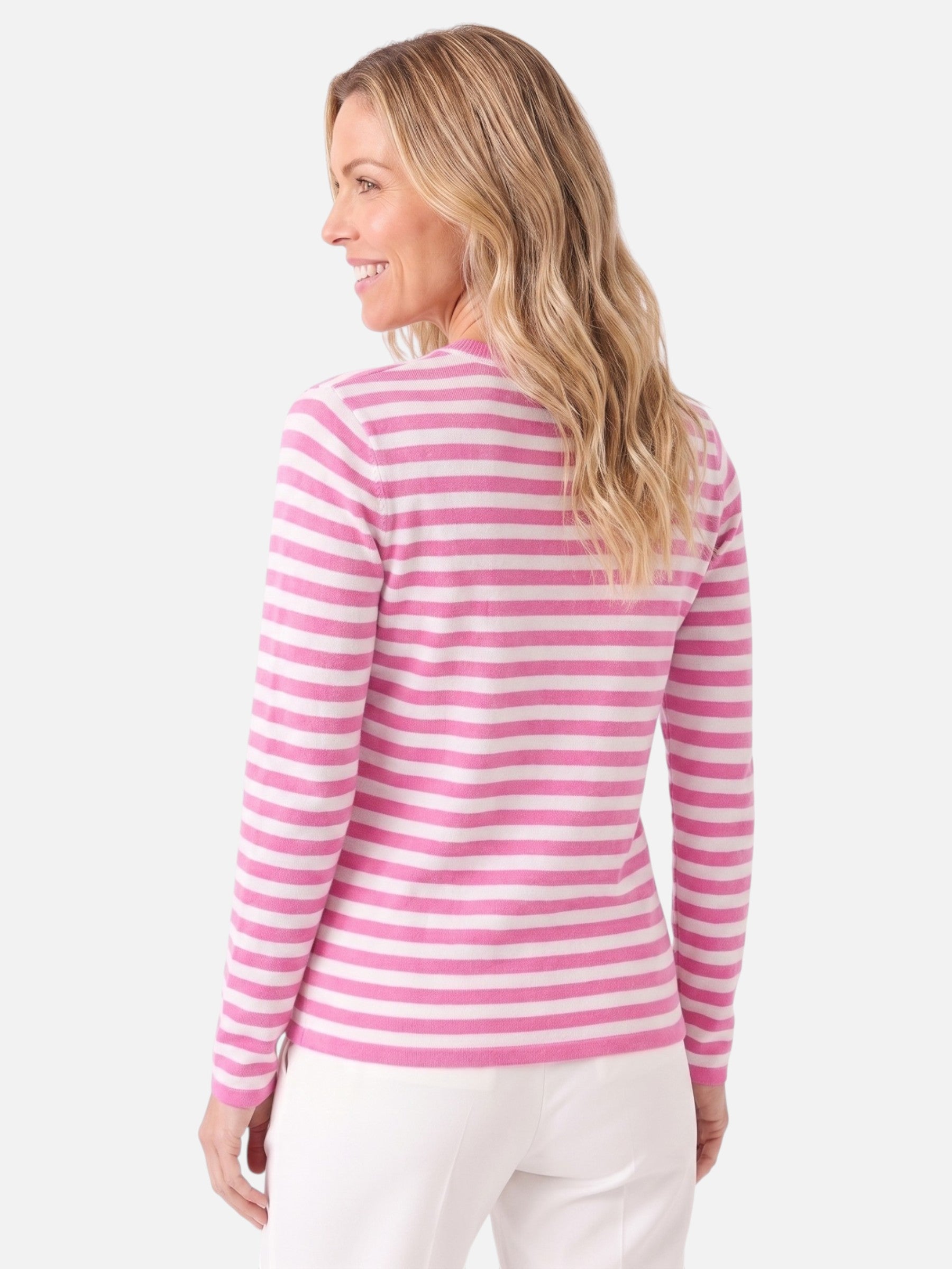 Haut Fin Rayé Femme Manches Longues