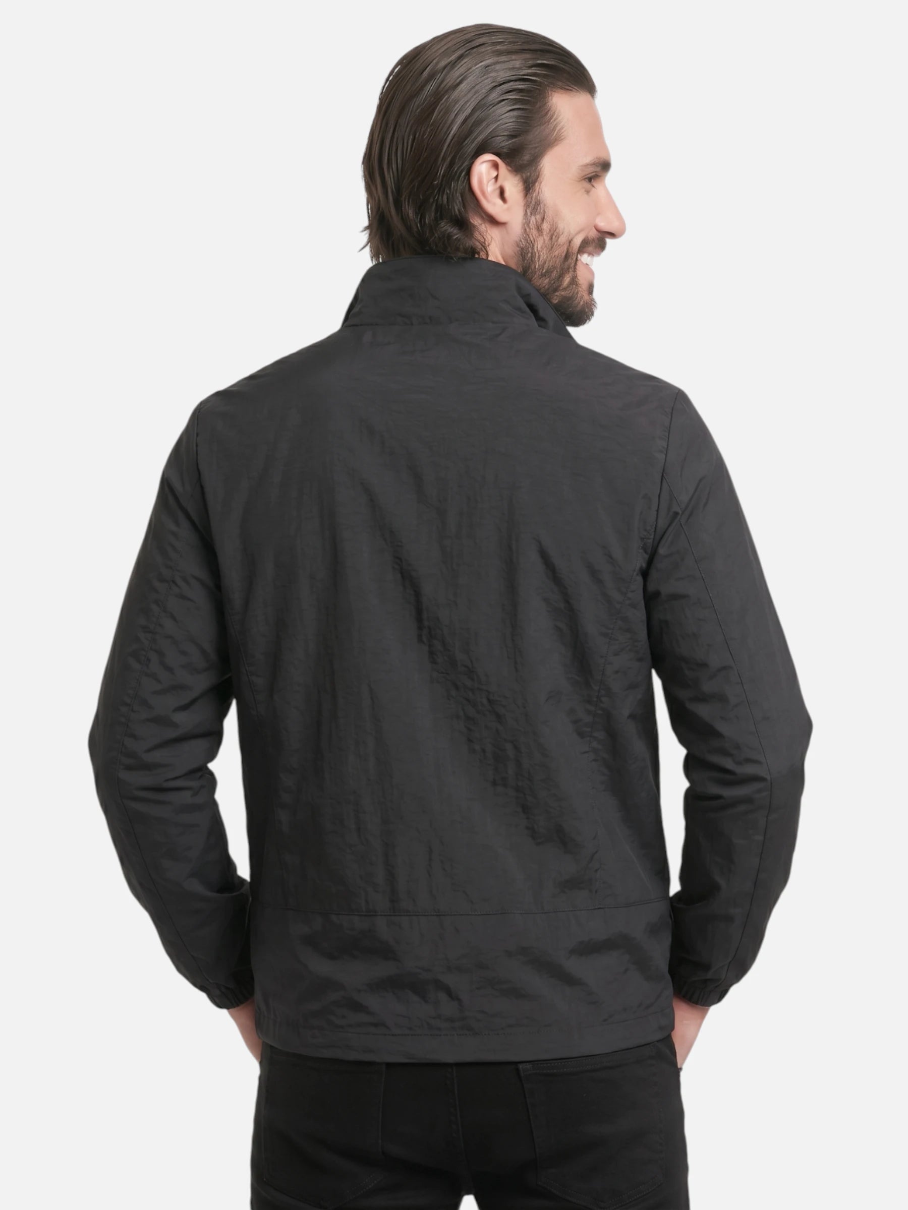 Veste légère homme coupe-vent et respirante à fermeture zippée
