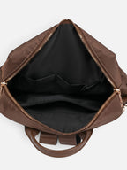 Sac à Dos Femme Imprimé Léopard à Pompon