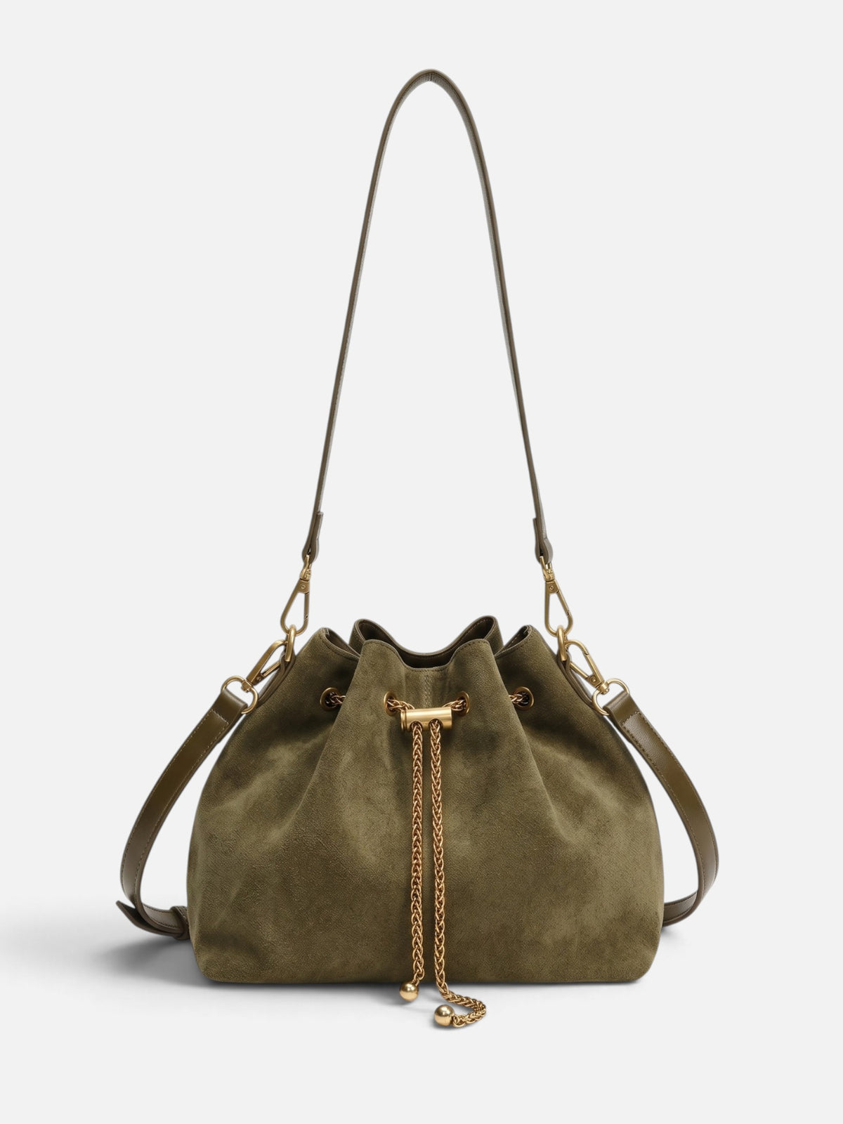 Sac Seau Femme Suédine à Cordon Chaîne