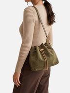 Sac Seau Femme Suédine à Cordon Chaîne