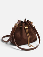 Sac Seau Femme Suédine à Cordon Chaîne