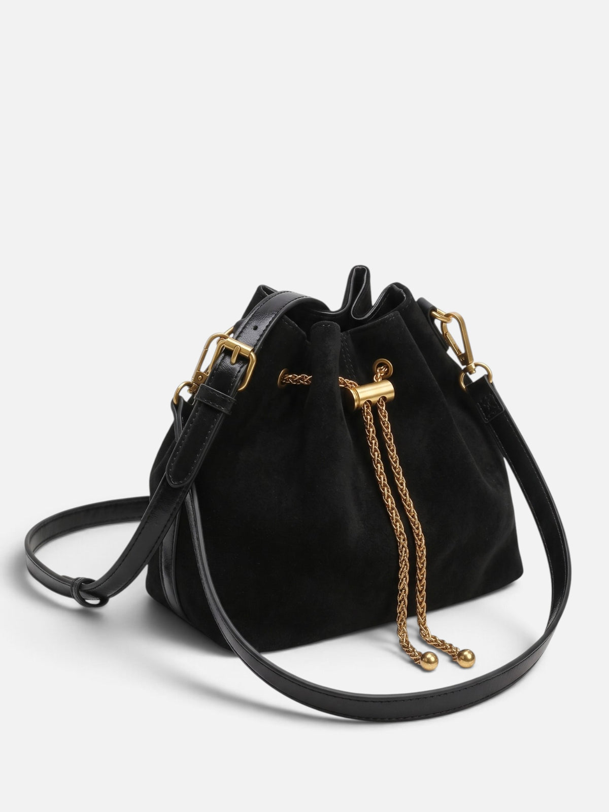 Sac Seau Femme Suédine à Cordon Chaîne