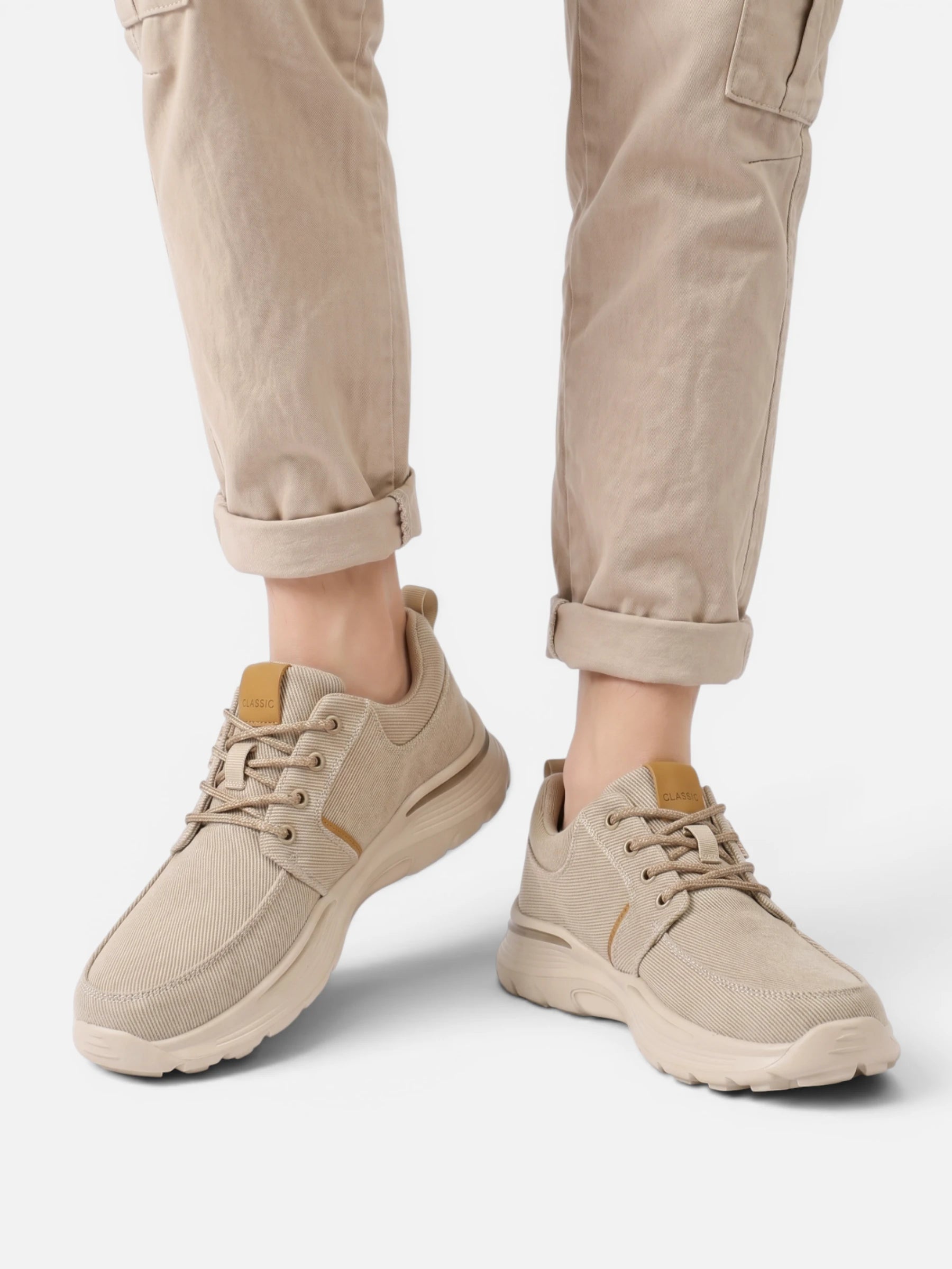 Chaussure de marche homme – confort amorti et style décontracté