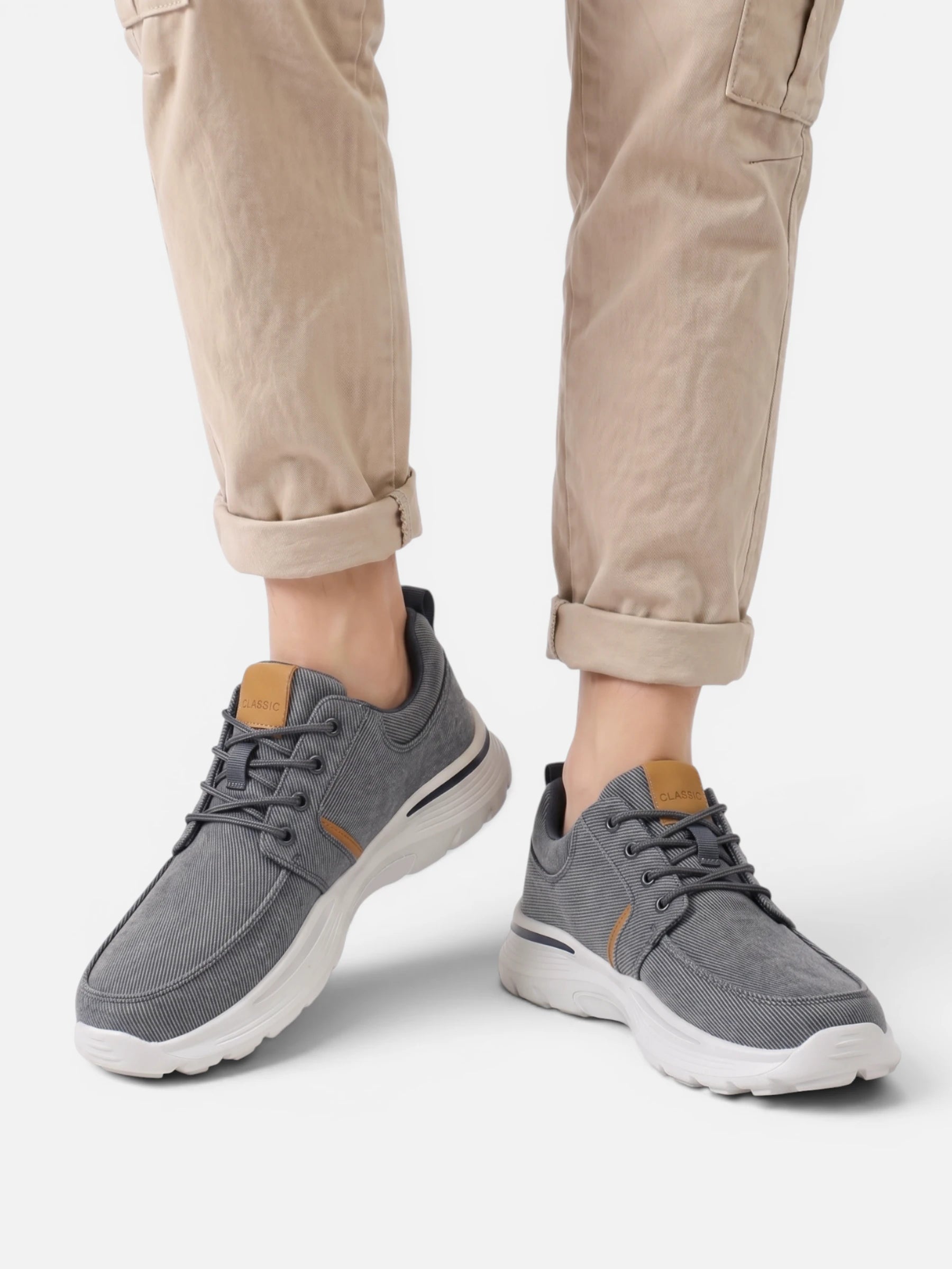 Chaussure de marche homme – confort amorti et style décontracté