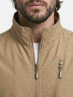 Gilet sans manches homme – multi-poches et col montant