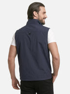 Gilet sans manches homme – multi-poches et col montant