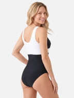 Maillot de Bain Gainant Femme Bicolore