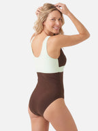 Maillot de Bain Gainant Femme Bicolore