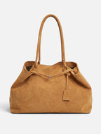 Sac Cabas Femme Effet Daim À Boucle