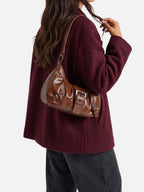 Sac Porté Épaule Femme Cuir à Boucle