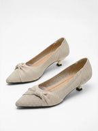 Escarpins Femme Kitten Heel Bout Pointu