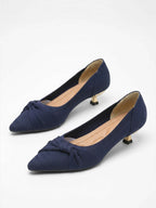 Escarpins Femme Kitten Heel Bout Pointu